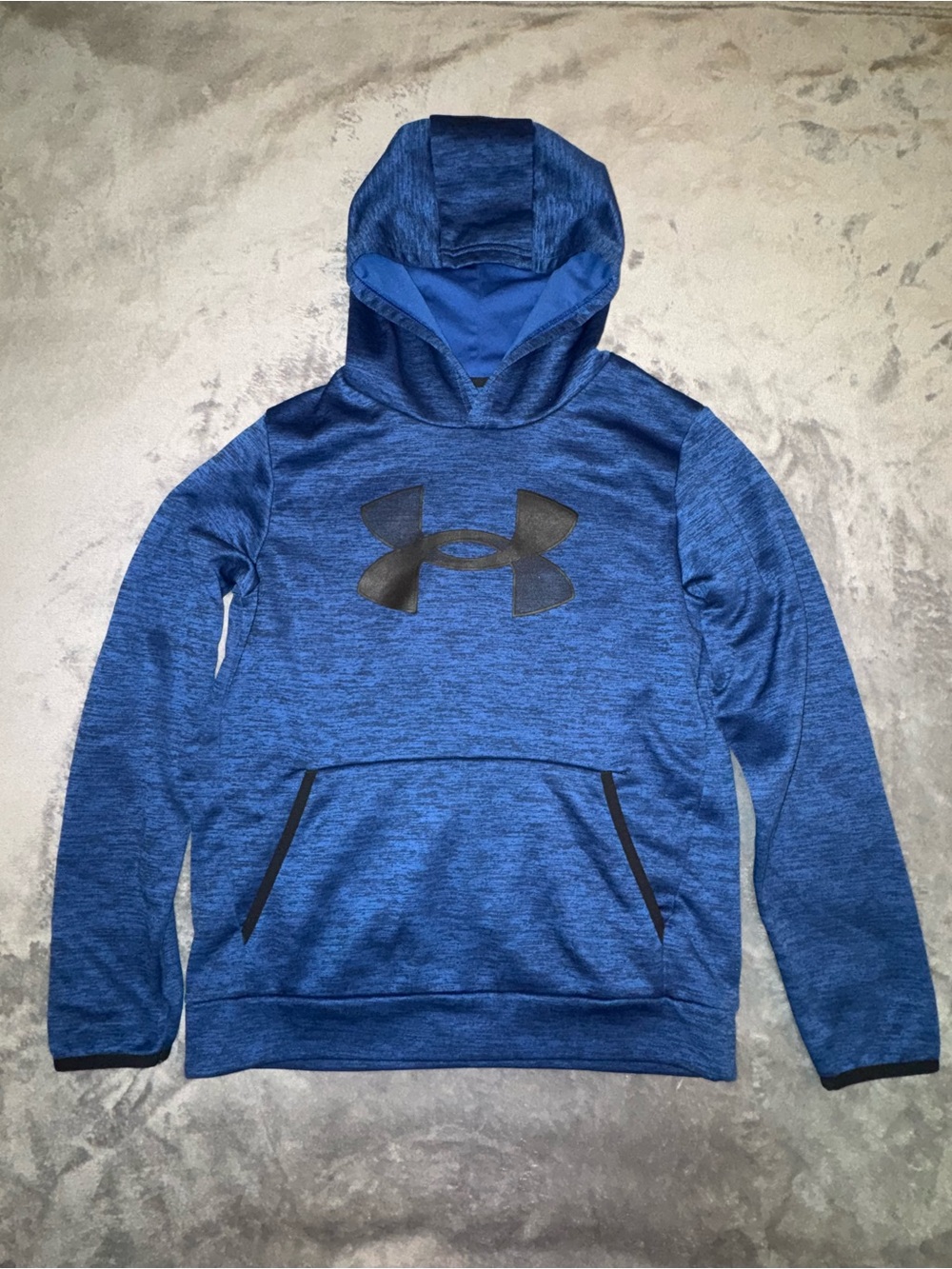 Under Armour Kids Blue and Black Hoodie and Sweatshirt Bundle Size Youth Large - Picture 6 of 9